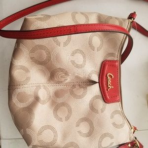 Authentic, cross body, Coach purse